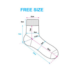 SMWKL Socks (3 pairs per pack)